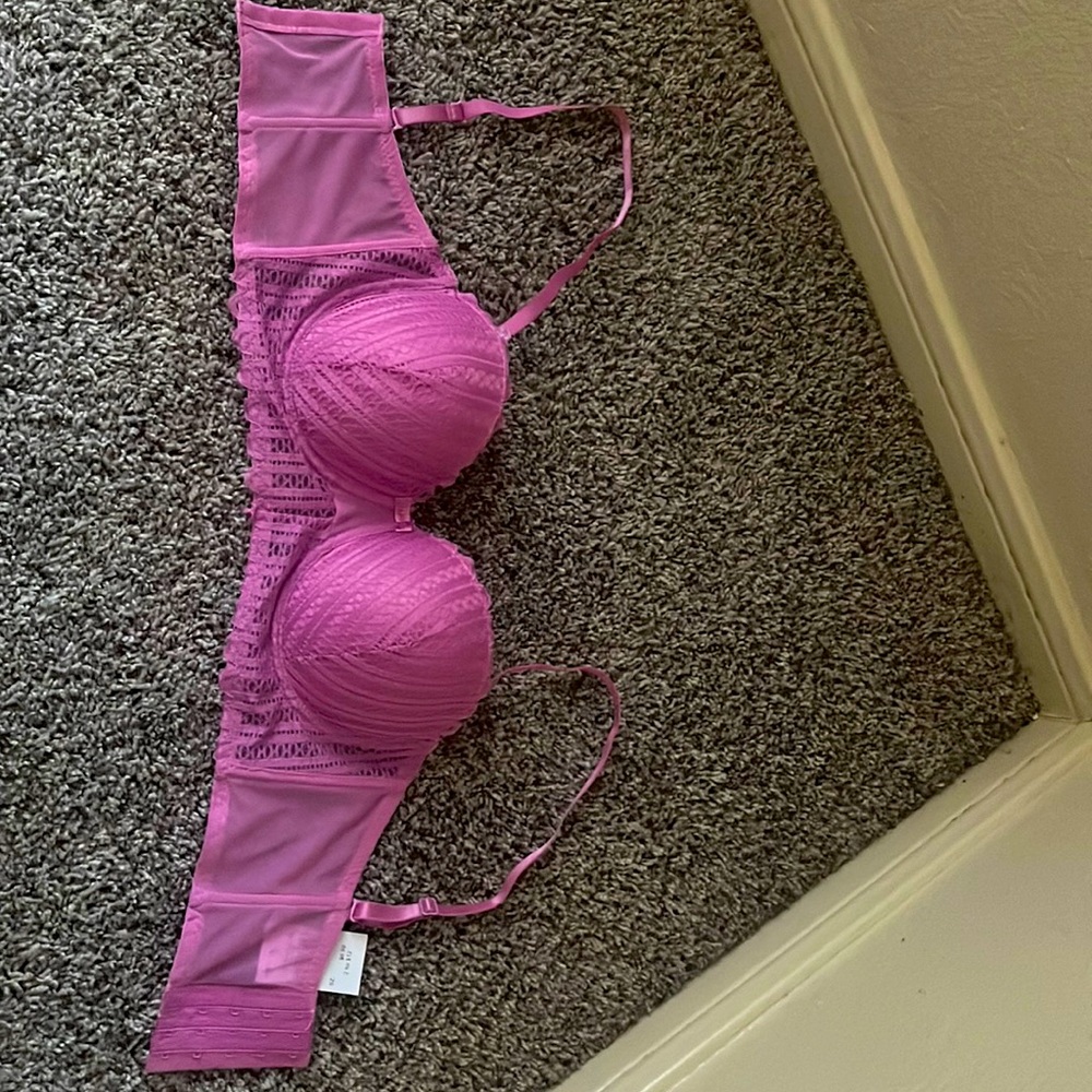 Black Fuchsia by Secret Lace LLC Purple 34C Bra